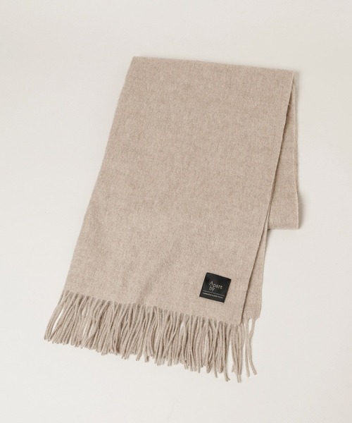 A part by(アパートバイ)の「カシミヤコンウールストール(ストール/ショール・レディース・ライトブルー/グレー/ボルドー/ベージュ・FREE)」の18枚目の写真