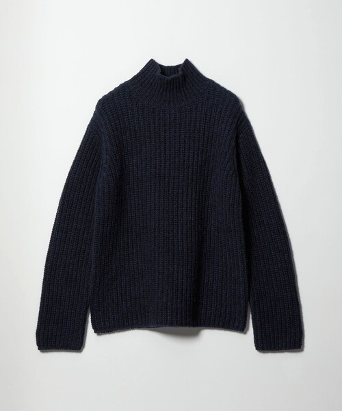 Steven Alan（スティーブンアラン）の「＜Steven Alan＞メランジ ウール タートルネック ニット（ニット/セーター・レディース・モカ/ネイビー・FREE）」の6枚目の写真