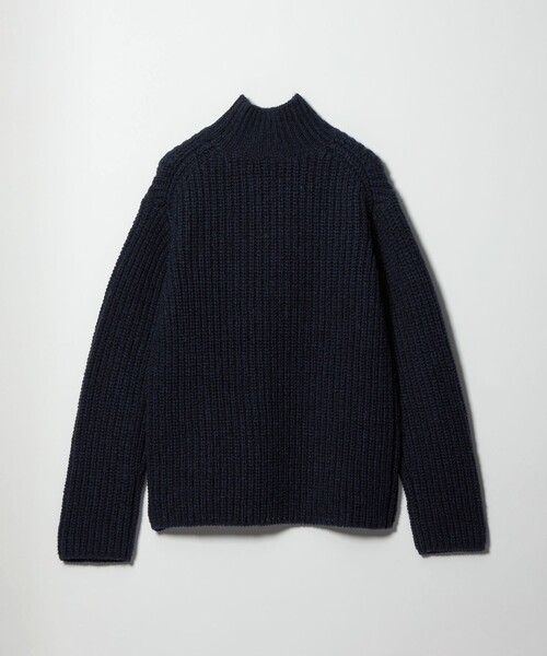 Steven Alan（スティーブンアラン）の「＜Steven Alan＞メランジ ウール タートルネック ニット（ニット/セーター・レディース・モカ/ネイビー・FREE）」の7枚目の写真