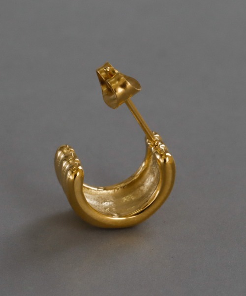 abaskdesign(アバスクデザイン)の「金属アレルギー対応 多重フープピアス(ピアス(両耳用)・レディース・シルバー/ゴールド・FREE)」の13枚目の写真