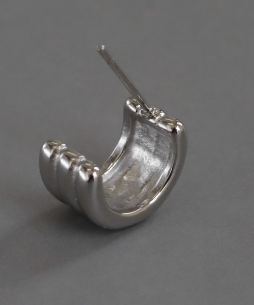 abaskdesign(アバスクデザイン)の「金属アレルギー対応 多重フープピアス(ピアス(両耳用)・レディース・シルバー/ゴールド・FREE)」の15枚目の写真