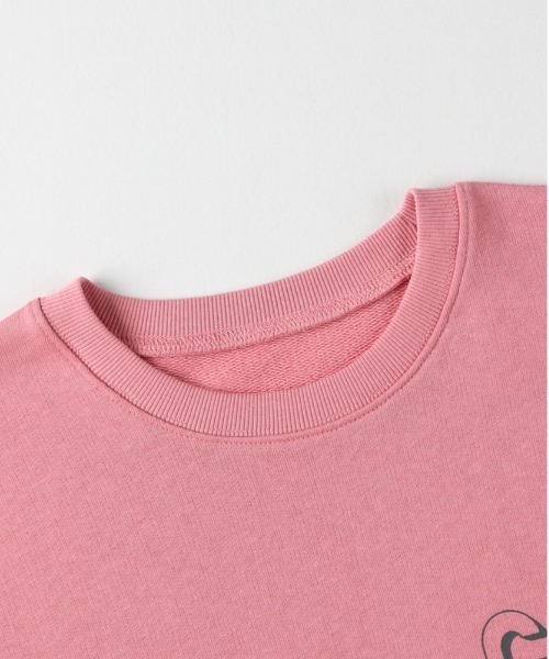 Right-on(ライトオン)の「HONEYSUCKLE ROSE(ハニーサックルローズ)【レディース】グラフィックスウェットプルオーバー(スウェット・レディース・ピンク/ダークグレー/ライトベージュ・S/M/L)」の14枚目の写真