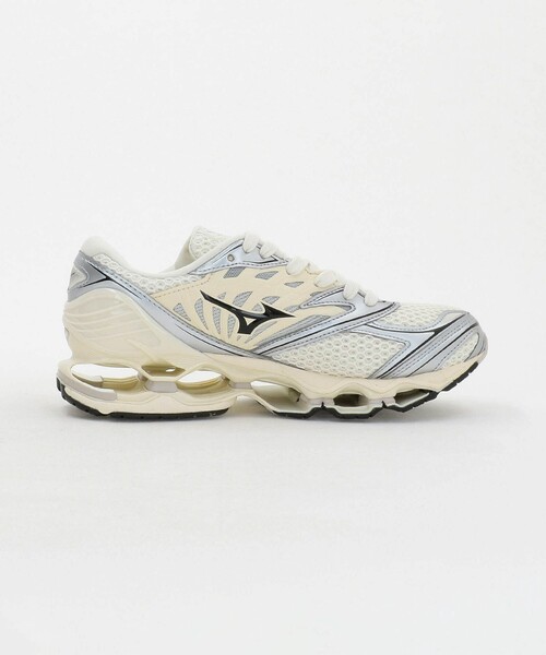 MIZUNO(ミズノ )の「<MIZUNO> WAVE PROPHECY LS(スニーカー・レディース・ホワイト・26.5cm/23.5cm/25.5cm/24.5cm)」の4枚目の写真
