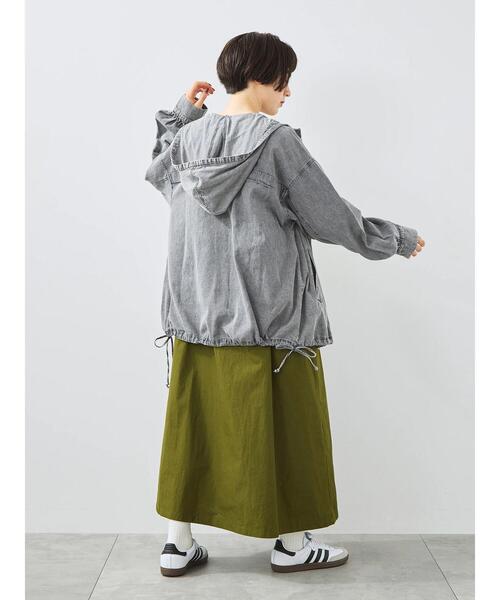 SM2（エスエムツー）の「フードシャツジャケット（ブルゾン・レディース・レッド/ブルー/ブラック・F）」の16枚目の写真