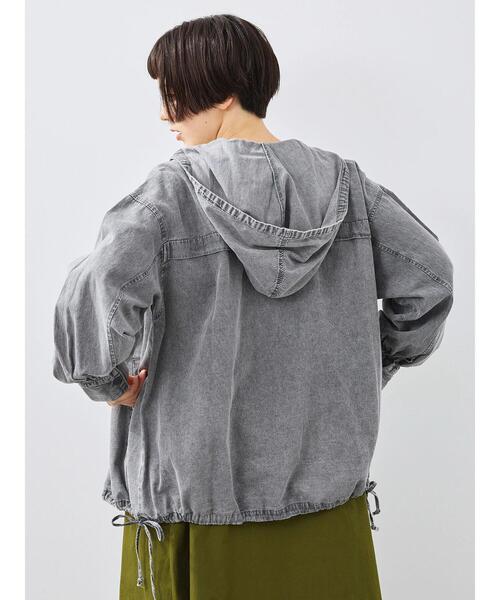 SM2（エスエムツー）の「フードシャツジャケット（ブルゾン・レディース・レッド/ブルー/ブラック・F）」の19枚目の写真