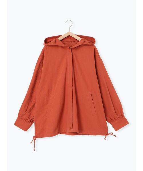 SM2（エスエムツー）の「フードシャツジャケット（ブルゾン・レディース・レッド/ブルー/ブラック・F）」の5枚目の写真