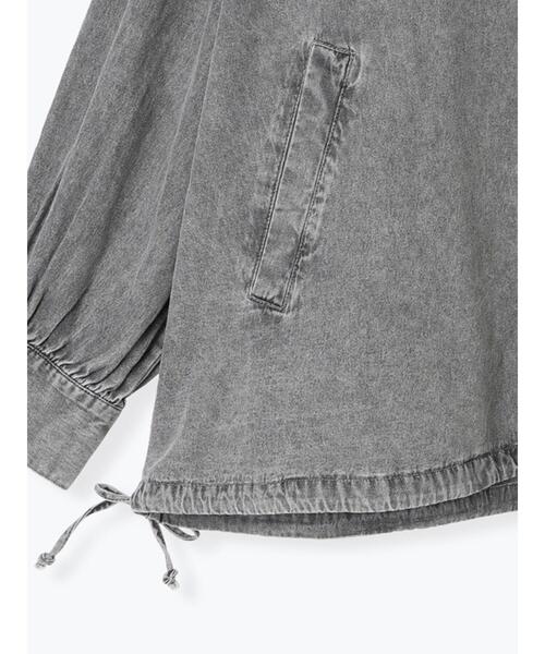 SM2（エスエムツー）の「フードシャツジャケット（ブルゾン・レディース・レッド/ブルー/ブラック・F）」の10枚目の写真