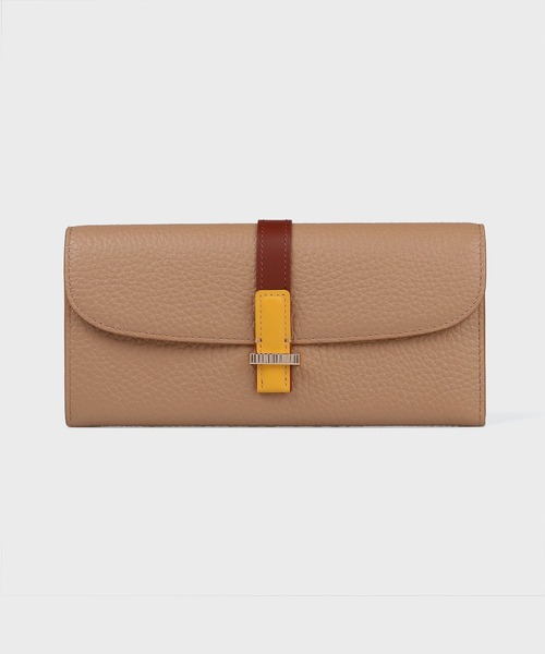Paul Smith（ポールスミス）の「ベルトストラップ 長財布 / 455002 W101（財布・レディース・ブラウン/ピンク/ベージュ・FREE）」の2枚目の写真