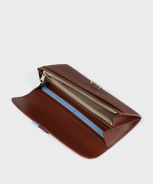 Paul Smith（ポールスミス）の「ベルトストラップ 長財布 / 455002 W101（財布・レディース・ブラウン/ピンク/ベージュ・FREE）」の5枚目の写真
