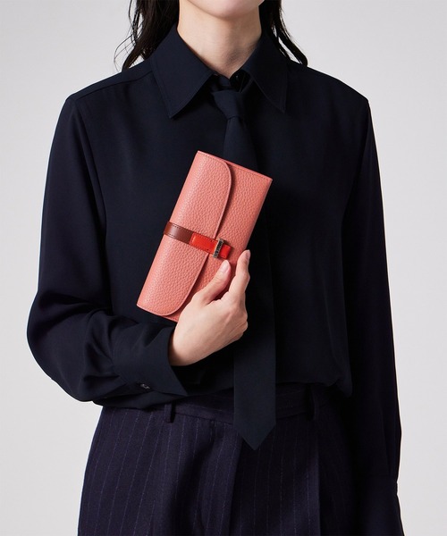 Paul Smith（ポールスミス）の「ベルトストラップ 長財布 / 455002 W101（財布・レディース・ブラウン/ピンク/ベージュ・FREE）」の10枚目の写真