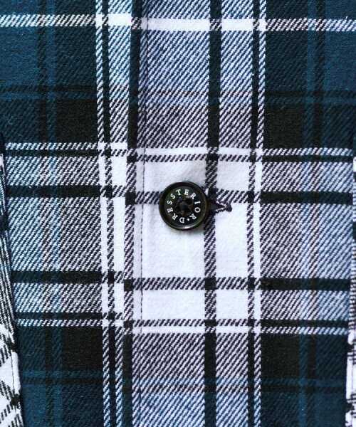 DRESSTERIOR（ドレステリア）の「タータンチェック CPOシャツブルゾン（シャツ/ブラウス・メンズ・イエロー系1/ネイビー系1・90/91/92）」の16枚目の写真