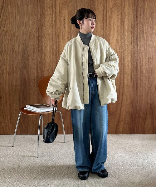 ユニセックス】デタッチャブル2WAYメモリーボンバージャケット