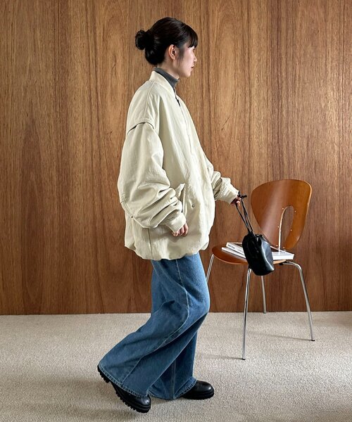 ユニセックス】デタッチャブル2WAYメモリーボンバージャケット