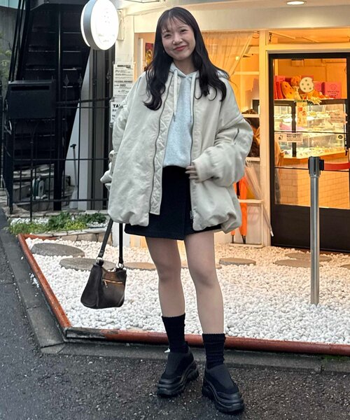 ユニセックス】デタッチャブル2WAYメモリーボンバージャケット