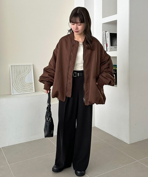 ユニセックス】デタッチャブル2WAYメモリーボンバージャケット