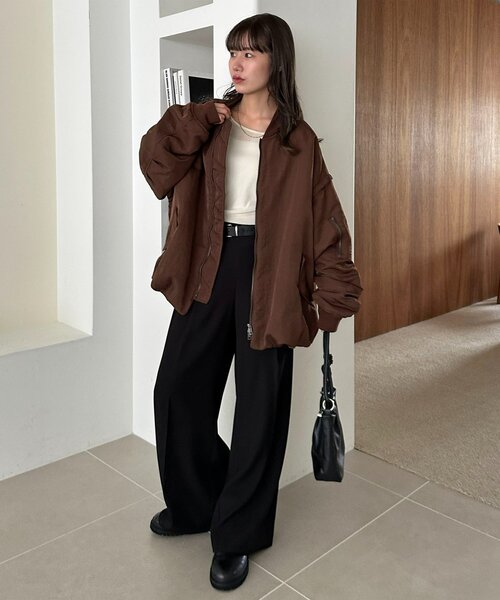 ユニセックス】デタッチャブル2WAYメモリーボンバージャケット