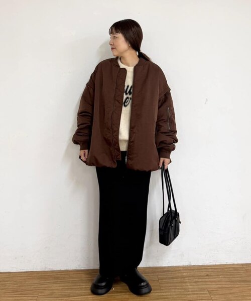 ユニセックス】デタッチャブル2WAYメモリーボンバージャケット