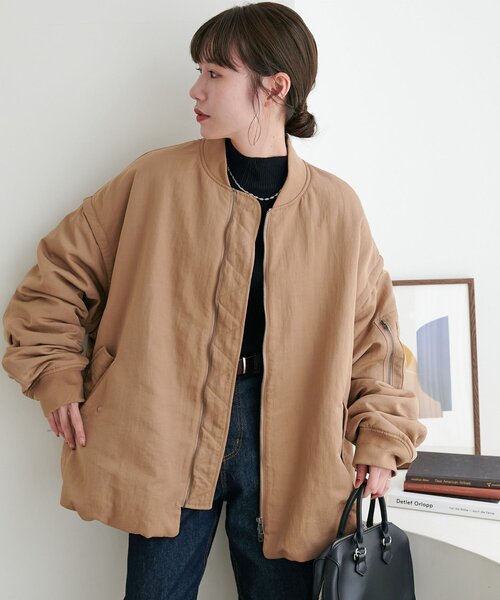 ユニセックス】デタッチャブル2WAYメモリーボンバージャケット