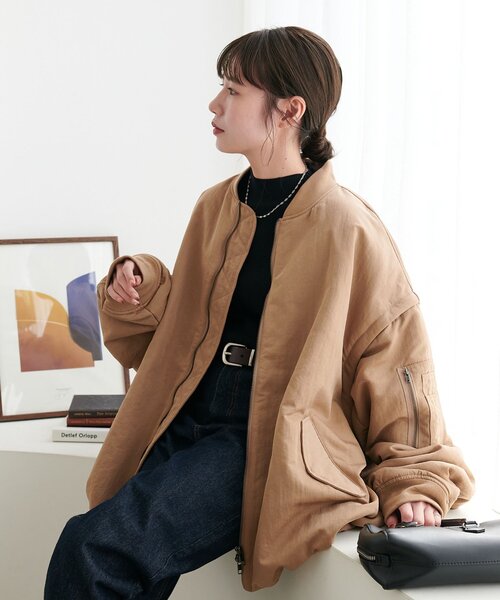 ユニセックス】デタッチャブル2WAYメモリーボンバージャケット