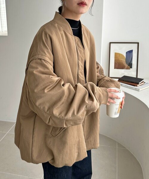 ユニセックス】デタッチャブル2WAYメモリーボンバージャケット