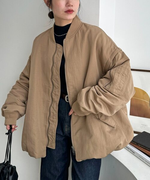 ユニセックス】デタッチャブル2WAYメモリーボンバージャケット