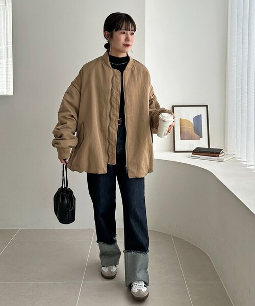 ユニセックス】デタッチャブル2WAYメモリーボンバージャケット