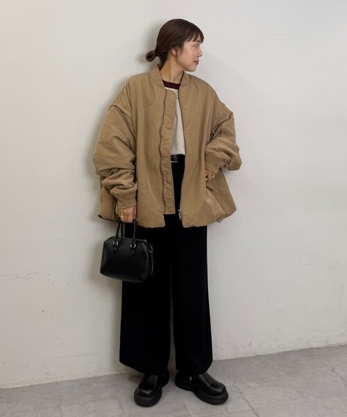 ユニセックス】デタッチャブル2WAYメモリーボンバージャケット