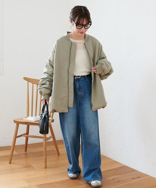 ユニセックス】デタッチャブル2WAYメモリーボンバージャケット