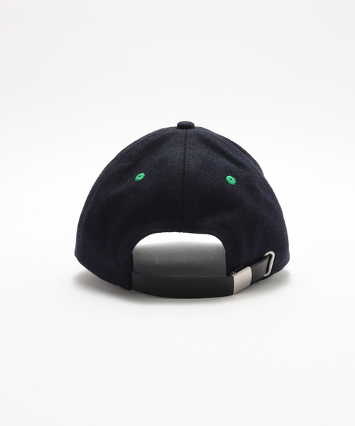 BRAIN DEAD(ブレインデット)の「BRAIN DEAD / ブレインデッド BATWING LOGOHEAD FLANNEL HAT2(キャップ・メンズ・ネイビー・FREE)」の3枚目の写真