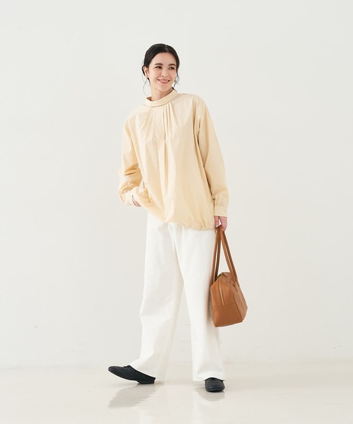 collex（コレックス）の「レザーミニボストンバッグ（ボストンバッグ・レディース・ブラック/ベージュ/キャメル・フリー）」の14枚目の写真