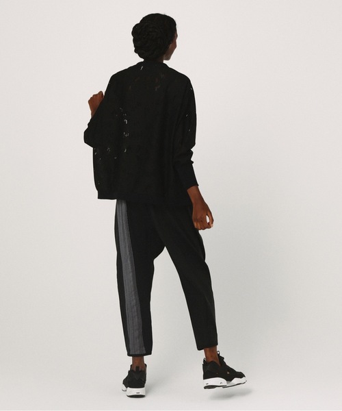 bedsidedrama（ベットサイドドラマ）の「Mixed Frill Pants（その他パンツ・レディース・ナチュラル/ブラック・1）」の7枚目の写真