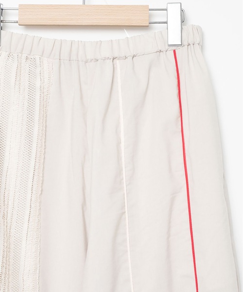 bedsidedrama（ベットサイドドラマ）の「Mixed Frill Pants（その他パンツ・レディース・ナチュラル/ブラック・1）」の18枚目の写真