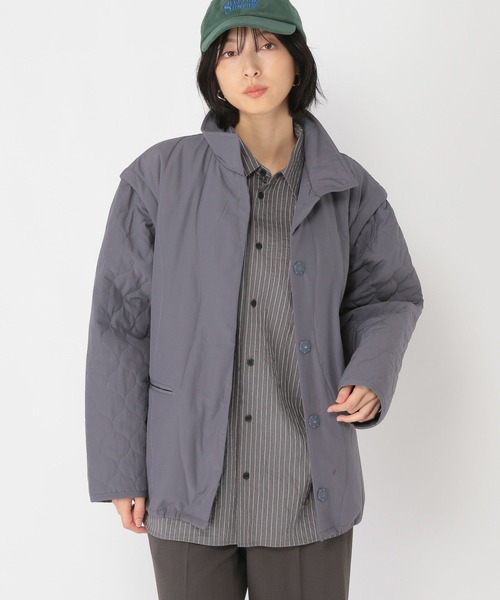 セール】【daily CLIP】2WAYキルティングブルゾン（ブルゾン）｜studio