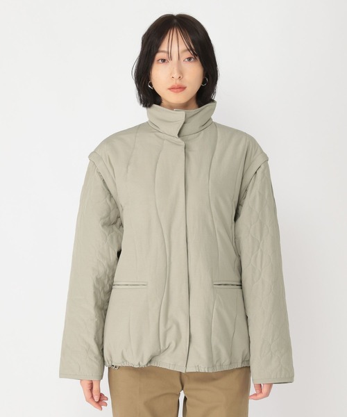 セール】【daily CLIP】2WAYキルティングブルゾン（ブルゾン）｜studio