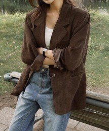 semplice（センプリチェ）の「コーデュロイブレザー（テーラードジャケット）」