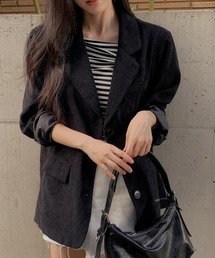 semplice（センプリチェ）の「コーデュロイブレザー（テーラードジャケット）」