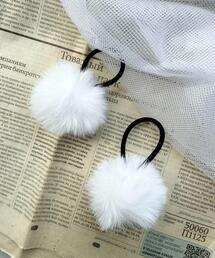 WEGO | WEGO/【2点セット】ポンポンヘアゴム(ヘアゴム)