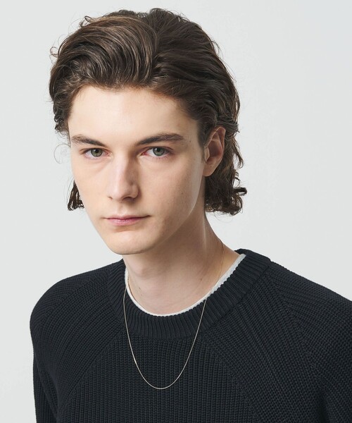 BEAUTY&YOUTH UNITED ARROWS（ビューティーアンドユースユナイテッドアローズ）の「K10YG THIN ネックレス（ネックレス・メンズ・その他2/その他1・FREE）」の3枚目の写真