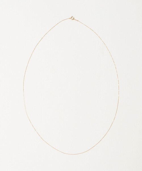 BEAUTY&YOUTH UNITED ARROWS（ビューティーアンドユースユナイテッドアローズ）の「K10YG THIN ネックレス（ネックレス・メンズ・その他2/その他1・FREE）」の13枚目の写真