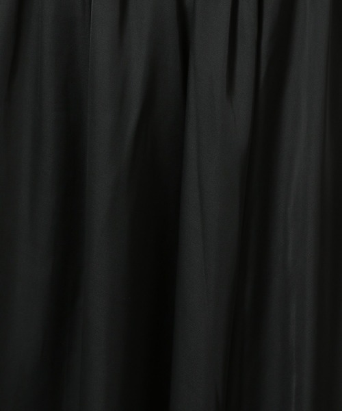 LAKOLE（ラコレ）の「ギャザーロングスカート / 602340（スカート・レディース・ブラウン/ブラック/スカイブルー・FREE）」の10枚目の写真