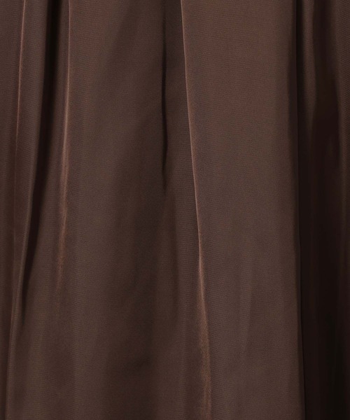 LAKOLE（ラコレ）の「ギャザーロングスカート / 602340（スカート・レディース・ブラウン/ブラック/スカイブルー・FREE）」の11枚目の写真
