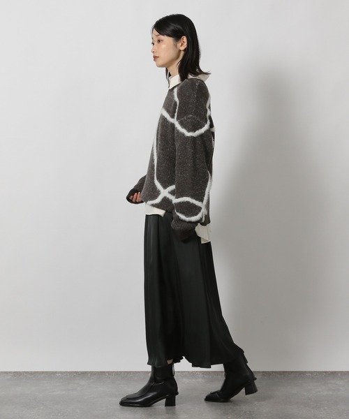 LAKOLE（ラコレ）の「ギャザーロングスカート / 602340（スカート・レディース・ブラウン/ブラック/スカイブルー・FREE）」の20枚目の写真