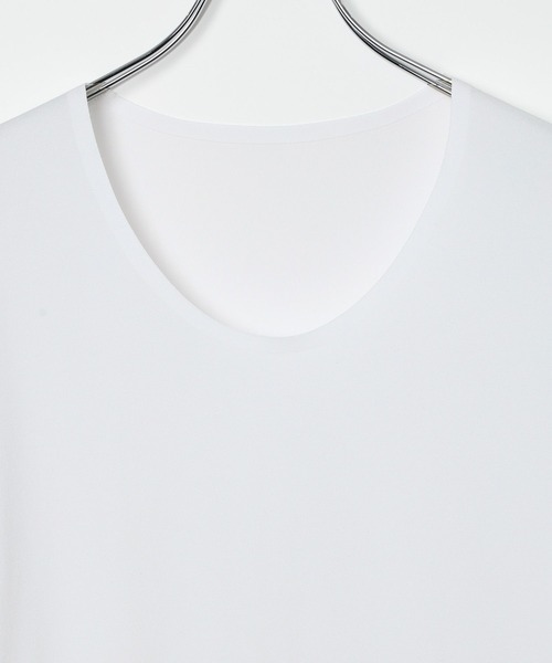 GLOBAL WORK(グローバルワーク)の「Fffit エフィット/やわらかストレッチ温度調節Tシャツ/長袖/598070(Tシャツ/カットソー・メンズ・ライトベージュ/ブラック/ホワイト・X-LARGE/MEDIUM/SMALL/LARGE)」の11枚目の写真