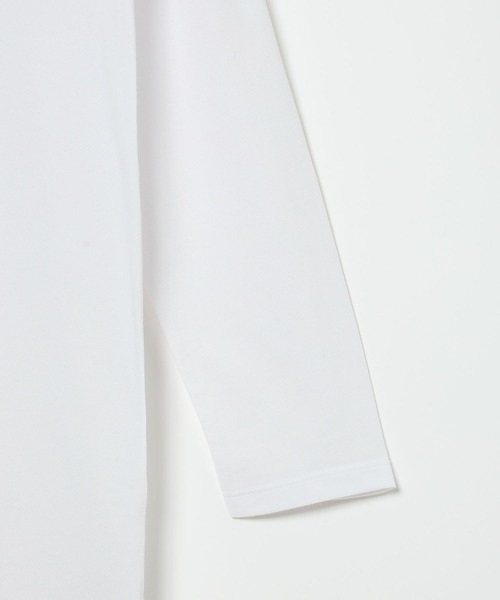 GLOBAL WORK(グローバルワーク)の「Fffit エフィット/やわらかストレッチ温度調節Tシャツ/長袖/598070(Tシャツ/カットソー・メンズ・ライトベージュ/ブラック/ホワイト・X-LARGE/MEDIUM/SMALL/LARGE)」の12枚目の写真