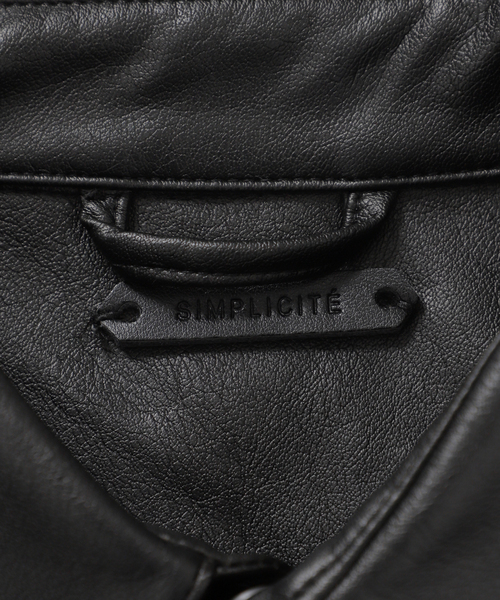 フェイク レザー / スエード シャツジャケット（シャツ/ブラウス