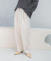 URBAN RESEARCH ROSSO WOMEN | ジャガードタックパンツ(その他パンツ)