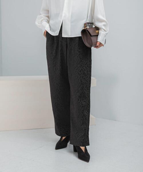 アーバンリサーチ ロッソ（URBAN RESEARCH ROSSO）/ジャガードタックパンツ セール】ジャガードタックパンツ（その他パンツ）｜URBAN RESEARCH