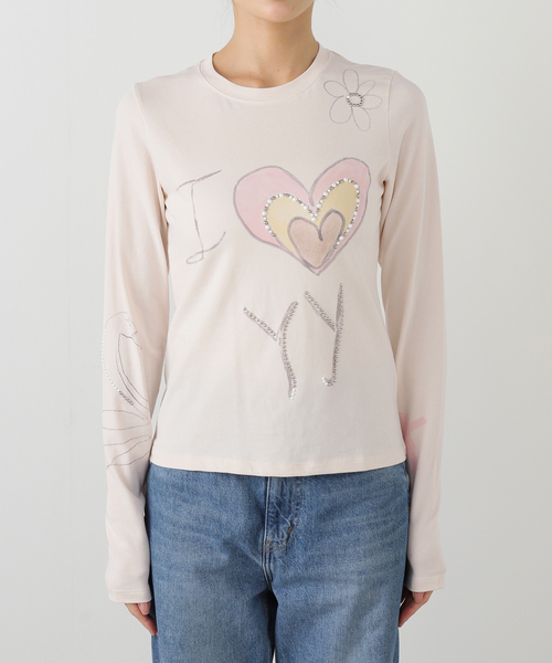 トップス OPEN YY TEE, WHITE OPEN YY Open YY Tee - White | International Store