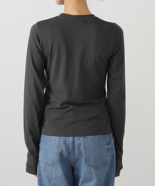 OPEN YY / オープンワイワイ】 Knitted BEADED I LOVE YY TEE