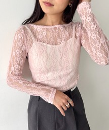 ストレッチレース シアートップス